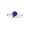 Platinum, variant on 14K Yellow Gold Elegant Twisting Split Shank Diamond Engagement Ring with a 0.5 Carat Tanzanite AAA Heirloom Center Stone