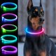 thumbnail image 1 of Collar LED para perros Dlitk, multicolor, recargable por USB, 70 cm, 1 of 6
