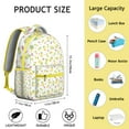 thumbnail image 6 of Pineapple Themed Backpack - Perfect for School, Work & Travel, Lightweight & Roomy with Secure Pockets, Fun & Stylish Design for All Ages, 6 of 6