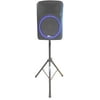 UPC 641700000152 product image for Professional 15-in Molded Powered Speaker w/Bluetooth & Sound Activated LED Disp | upcitemdb.com