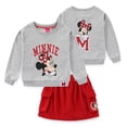 thumbnail image 1 of Set de ropa Disney Minnie Mouse French Terry para niñas, 1 of 9