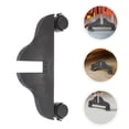 thumbnail image 1 of Raindrops 3Ud Soporte Para Pantallas Divisorias De Ambiente En PVC Negro Antideslizante, 1 of 7