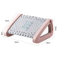 thumbnail image 2 of Washranp Height Adjustable Footrest with Massage Surface Under Desk,Ergonomic Comfort Relieve Pressure Foot Stool, 2 of 4