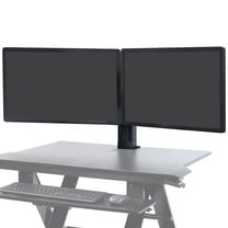Ergotron WorkFit Dual Monitor Kit Universal Single, Black