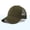 Army Green, variant on Men's Summer Mesh Back Baseball Cap - Solid Color Sun Protection Hat, Breathable Polyester for Outdoor Activities