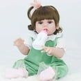 thumbnail image 4 of Muñeca de simulación de 53 cm muñeca reborn que puede beber agua y orinar muñeca de vinilo juguetes para niños cabestrillo de pelo japonés en polvo ANGGREK  Otros, 4 of 8