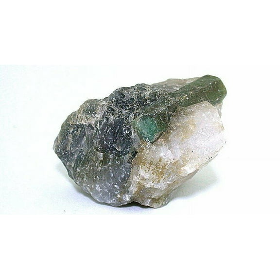 1 1/5 Inch Emerald Crystal In Host Specimen Gem Stone Gemstone B23A57OTH
