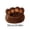Coffee, variant on Calming Dog Cat Bed, Ultra Soft Plush Donut Cuddler Pet Bed, Anti-Slip Bottom Washable Cozy Pet Nest for Small Medium Dogs Cats Kittens Puppies, Comfortable All Season Indoor Sleeping Bed