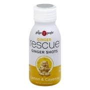 The Ginger People Ginger Rescue Shot, Lemon Cayenne, 2 fl oz (59 ml)