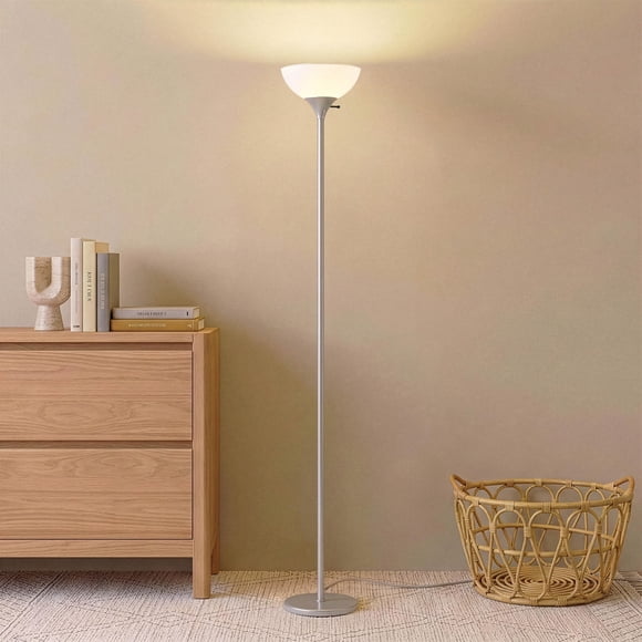 Brightech Sky Dome Dimmable LED Floor Lamp, Torch
