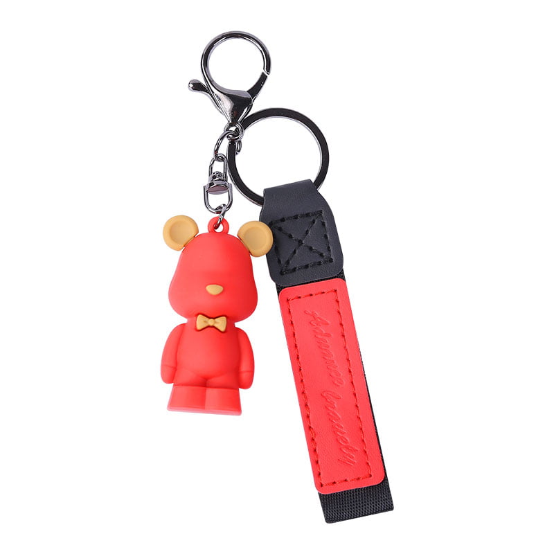 Rubber Motorcycle Helmet  Keychain Keyring Collectibles gift 