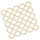 thumbnail image 3 of 100Pcs Traditional Round Jump Rings for Jewelry Making with Golden Embossing Design Ideal for Craft Enthusiasts, 3 of 4