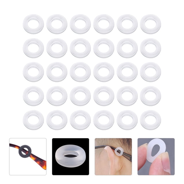 Milisten 36Ud Fijador De Silicona Para Gafas Cómodo Para Uso Prolongado Y Activo