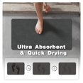 thumbnail image 3 of Tyuu Alfombra De Baño Alfombras De Baño Antideslizantes, Lavables, Finas Y Absorbentes, De Secado Rápido, Se Adapta A Debajo De La Puerta, Alfombrilla De Baño Perfecta Para Bañera, Ducha O Lavabo, 16., 3 of 9