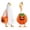 #14, variant on Hvmvliv Halloween 23 Inch Porch Goose Black Winged Witch Outfit for Lawn Statue Garden Yard Outdoor Holiday Display