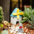 thumbnail image 4 of 2 Pcs Statue Miniature de Renard Japonais Décoration de Jardin Paysage Inari, 4 of 8