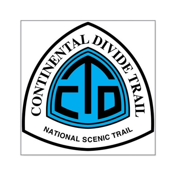 CafePress - Continental Divide Trail National Scenic Sticker - Square Sticker 3" x 3"