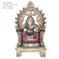 thumbnail image 6 of StatueStudio Ganesha Statue Temple Decor Lord Ganesh Murti Religious Showpiece Ganpati Idol Gift Item for Gift item for Diwali Pooja, Mandir, Home Decor and Office Table (7 X 5 X 11.5 Inch), 6 of 6