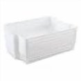 thumbnail image 3 of Xowine 6-Pack Stacking Plastic Paper Basket Trays, Stackable Paper Baskets for Classroom, White, 3 of 4