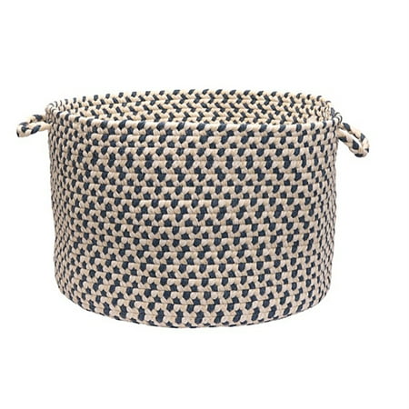 

EM59A018X018 Elmwood - Denim 18 x18 x12 Basket 90% Polypropylene/10% Wool - Round.