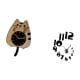 thumbnail image 5 of Reloj de pared,Reloj de pared decorativo con forma de gato para sala de estar silenciosa,Reloj de pared de madera,decoración moderna,Reloj de pared DIY,Reloj de pared 3D DIY,pegatinas, 5 of 8
