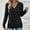 A168 Black, variant on Xdegoge V Neck T Shirt for Women Long Sleeve Tshirt Shirts Dressy Casual Work Tops Summer Fashion Blouses Tunic Loose Fit Tees