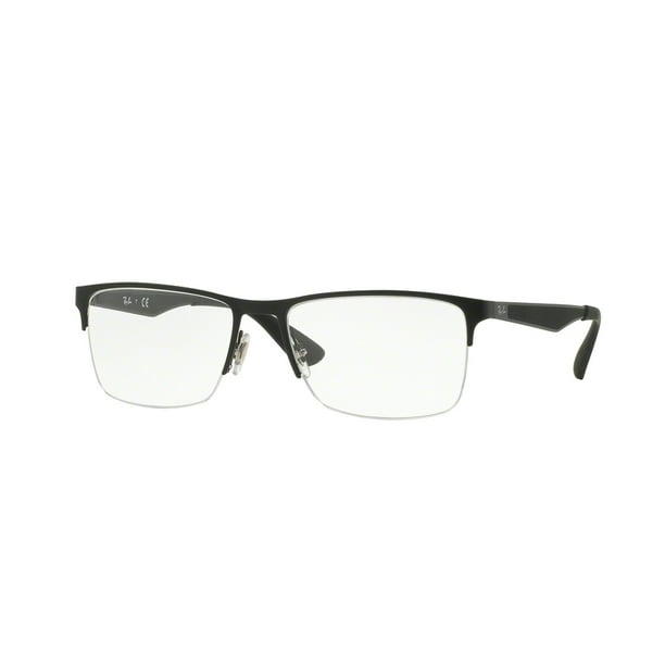 Ray-Ban Optical 0RX6335 Eyeglasses for Unisex - Size - 56 (Matte Black) -  