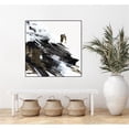 thumbnail image 2 of Giant Art Canvas  20x20 Motion Waves Framed in Multi-Color, 2 of 3