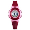 thumbnail image 2 of Reloj digital de plástico ABS para niños, pantalla LED de 12/24 horas, reloj de pulsera para niños con esfera redonda y resistente al agua Scienceny EL4555-03, 2 of 2