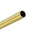 thumbnail image 4 of Uxcell 17mm OD 1mm Wall Thickness 200mm Length Brass Round Tube 2 Pack, 4 of 5