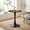 Natural, variant on Round Coffee Table with Tulip Base - Modern Wood Grain Design for Living Room