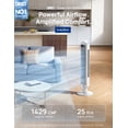 thumbnail image 6 of DREO 42" Tower Fans for home, Standing Bladeless Fan with Remote, 90° Oscillating Fan with LED Display, 12H Timer, 6 Speeds, 4 Modes, 26 ft/S High Velocity, Ultra Quiet Bedroom Fans, White, 6 of 6