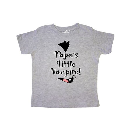 

Inktastic Halloween Papa s Little Vampire Gift Toddler Boy or Toddler Girl T-Shirt