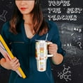 thumbnail image 5 of Teacher 40 oz Tumbler Appreciation Gifts for Women with Handle Insulated Stainless Steel Thank You Teacher Travel Coffee Mug with Lid and Straw Gifts, 5 of 6