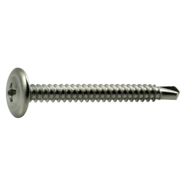 818 x 15/8" 410 Stainless Steel Phillips Lath SelfDrilling Screws