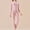Pink, variant on Dianli Sleepwear Loungewear Ladies Thermal Long Sleeve Round Neck Top And Pants Thermal Underwear Set Thick Fleece Warm Insulated Cozy Homewear Cold Weather sleepwear nightwear