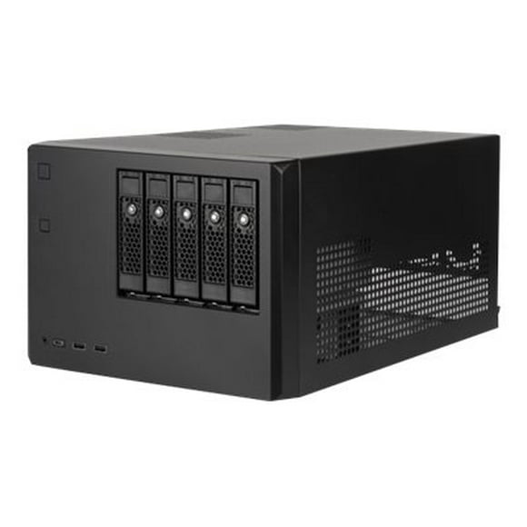 SilverStone CS351 - Étui ATX - ATX/MicroATX - Sans Alimentation (ATX / PS/2) - USB/Audio