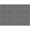 thumbnail image 1 of Ahgly Company Indoor Rectangle Patterned Dark Gray Area Rugs, 7' x 9', 1 of 6
