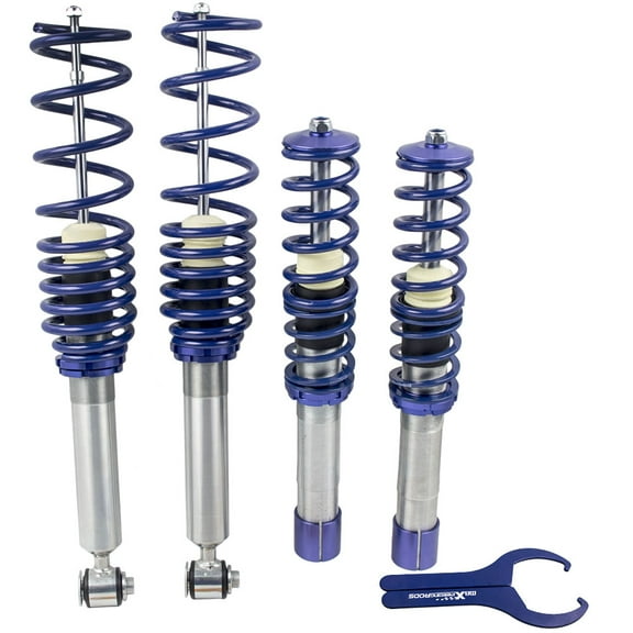 Maxpeedingrods Coilovers Struts Shocks Springs For BMW E39 5-Series 530i 1997-2003 Adj Height