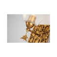 thumbnail image 4 of Lucas McKearn Star 1-light Transitional Metal Bath Vanity Light in Gold Leaf, 4 of 4