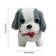 thumbnail image 2 of My Realistic Robot Puppy - Realistic Plush Electronic Puppy Toy, Interactive Stuffed Dogs for Sitting, Barking, Walking and Running(Gray), 2 of 8