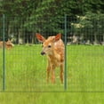 thumbnail image 5 of Green PVC Coated Welded Wire Fencing, 72in High x 50ft Long, 2 inch x 4 inch 14GA 2/3/4/5/6 Ft Tall Welded Wire Fence Rolls, Green Metal Garden Fence Wire Roll Garden Fencing for Yard, 5 of 14