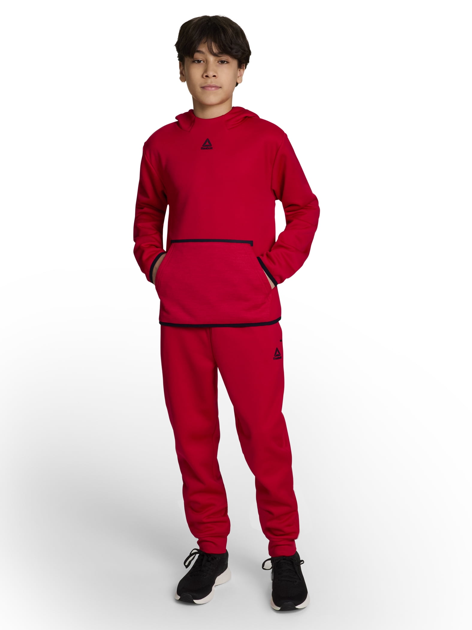 Reebok Boy's Athletic Cool Down Fleece Hoodie, Sizes 4-18