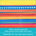 thumbnail image 5 of Way to Celebrate! Serape Fiesta Plastic Tablecloth, 84 x 54in, 5 of 6