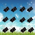 thumbnail image 1 of 96 Pcs Binder Clips Decoarative Black Cute Metal Binder Clips for School Office Home, 1 of 6