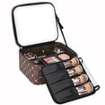 thumbnail image 1 of Bolsa de maquillaje Relavel Travel con espejo LED y luz ajustable, 1 of 9