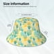 thumbnail image 3 of Fotbe Pineapples1 Sombrero Tipo Pescador con Estampado – Sombrero de Sol de Algodón de Moda para Playa, Golf, Pesca, 3 of 6