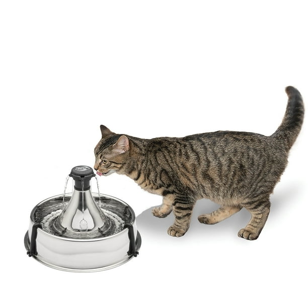 PetSafe Drinkwell Stainless MultiPet Pet Fountain Automatic Dog and