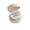 E7-Coffee, variant on Macaron Jewelry Organizer Box Portable Travel Storage Case for Earrings Necklaces Rings Bracelets | Compact Durable Tangle-Free with Multi-Compartment Design