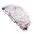 thumbnail image 2 of 100 Pcs Filets à Cheveux Réutilisables Invisibles en Maille Élastique Accessoires de Déguisement pour Femmes Filles (Café/50cm), 2 of 7